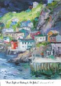 First light at Battery 2, St. John's, Newfoundland, Canada, Oil
on Canvas
